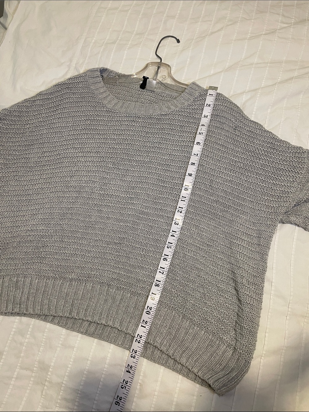 H&M Gray Knit Crewneck Sweater - Picture 6 of 7